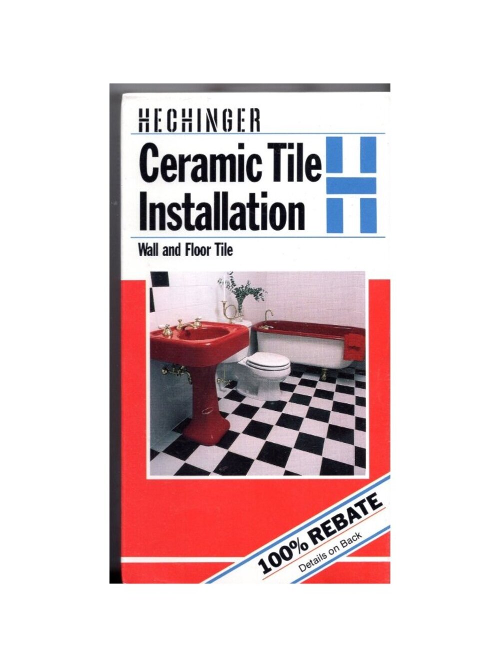 Hechinger Ceramic Tile Installation VHS 1988 Sealed DIY Home Improvement